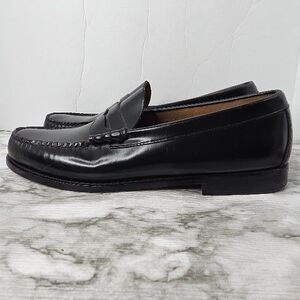 G.H. Bass Weejuns Men’s Size 12 D Black Leather Penny Loafers Classic